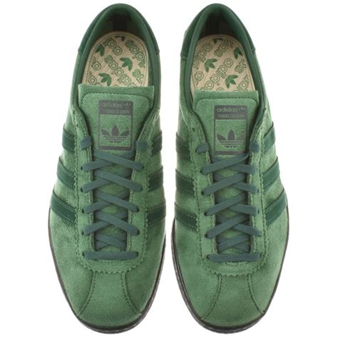 adidas ts iconic grün|Adidas gruen tobacco trainers.